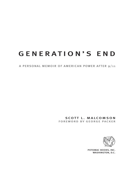 Title details for Generation's End by Scott L. Malcomson - Available